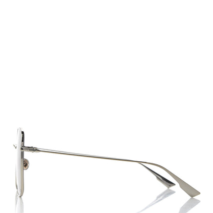 Christian Dior Metal Stellaire 1 Square Sunglasses Brown Silver 3 of 7