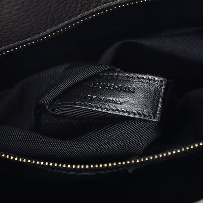 Saint Laurent Grained Calfskin Small Sac De Jour Earth 8 of 13