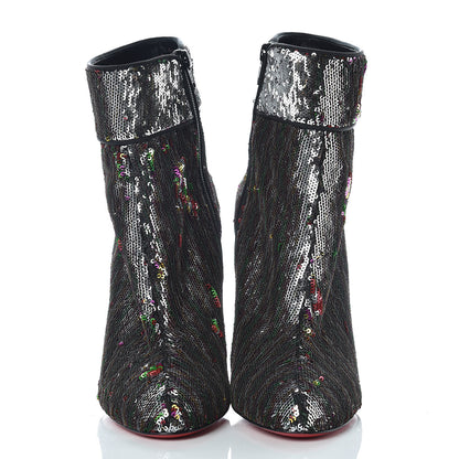 Christian Louboutin Paillettes Moulamax 100 Booties 40 Multicolor 2 of 8