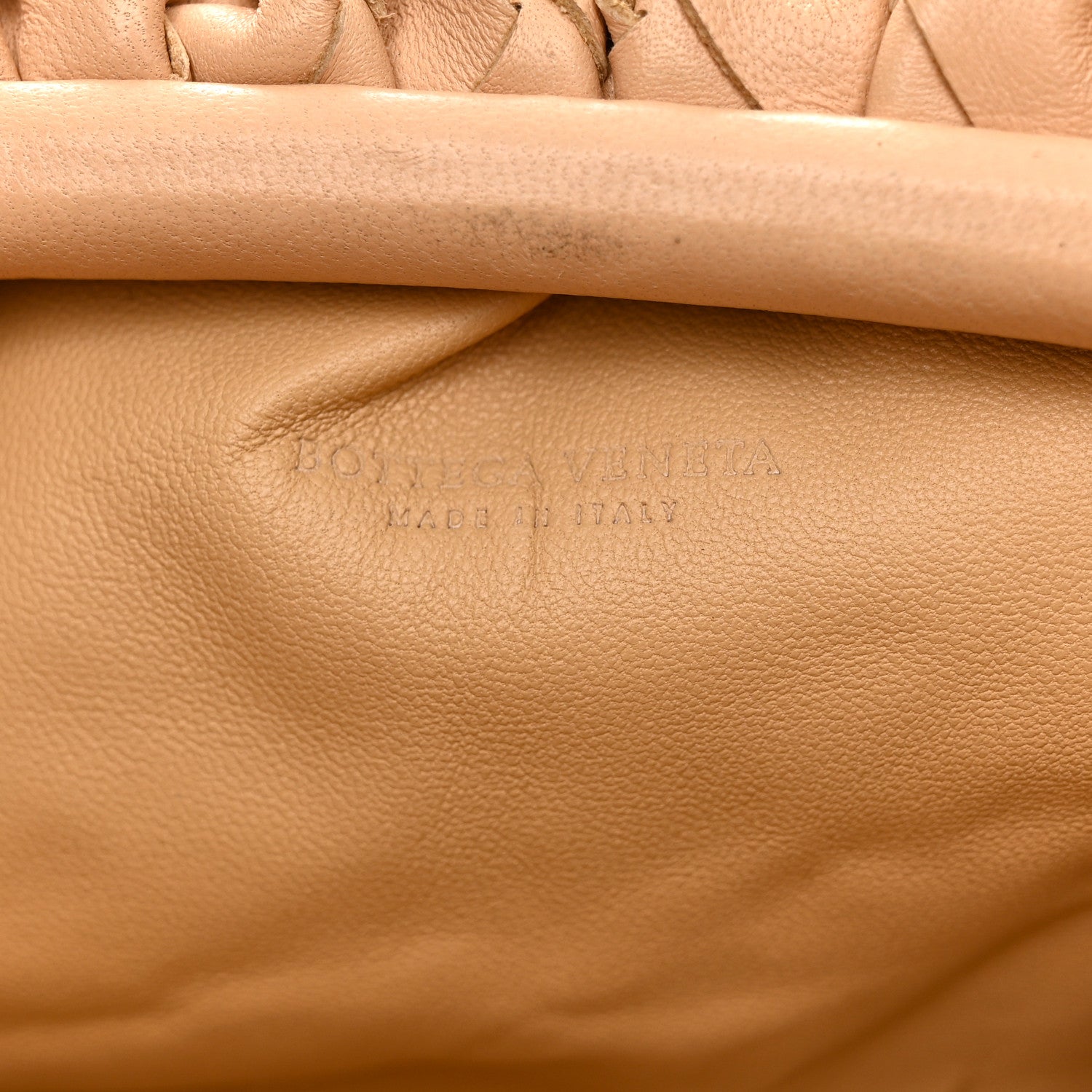 Bottega Veneta Nappa Intrecciato The Mini Pouch Almond 6 of 11