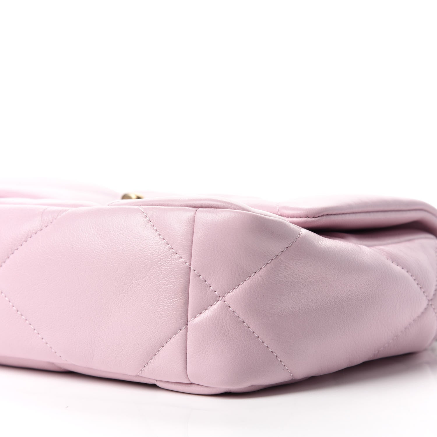 Chanel Lambskin Quilted Medium 19 Flap Light Pink 7 of 11