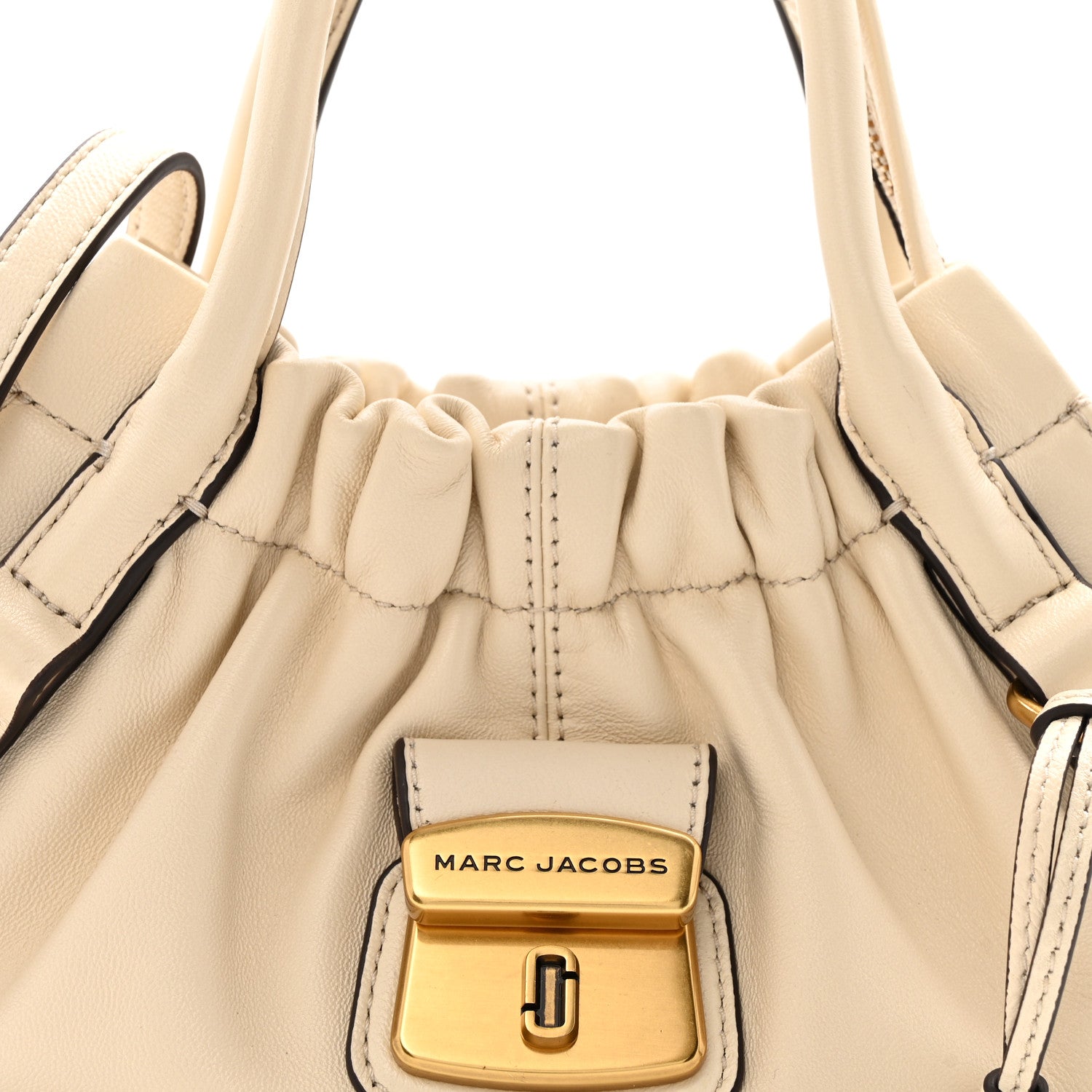 Marc Jacobs Calfskin Small The Cristina Satchel Ivory 9 of 13
