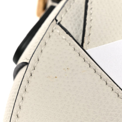 Christian Dior Grained Calfskin Mini Saddle Bag White 13 of 13