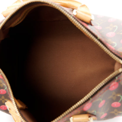 Louis Vuitton Monogram Cerises Speedy 25 5 of 12