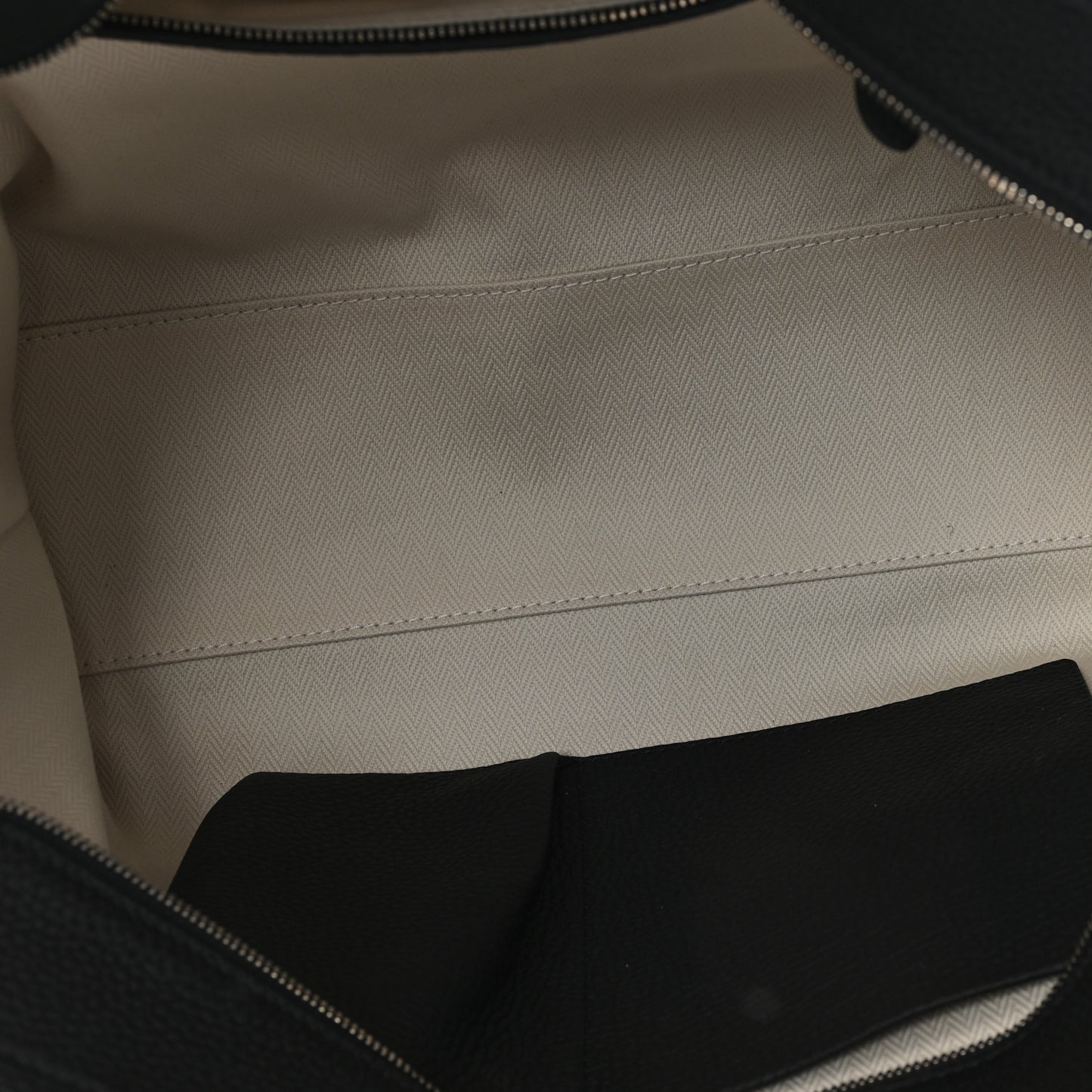 Matte Grained Calfskin Marlo 14 Black