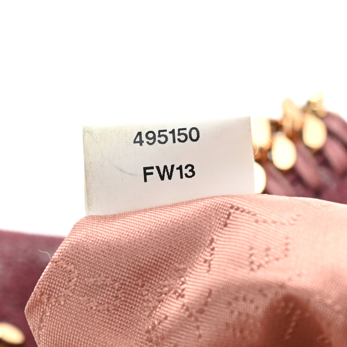 Shaggy Deer Small Falabella Tote Ruby