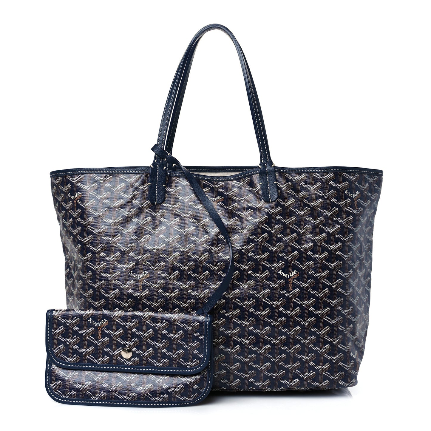 Goyardine Saint Louis PM Navy