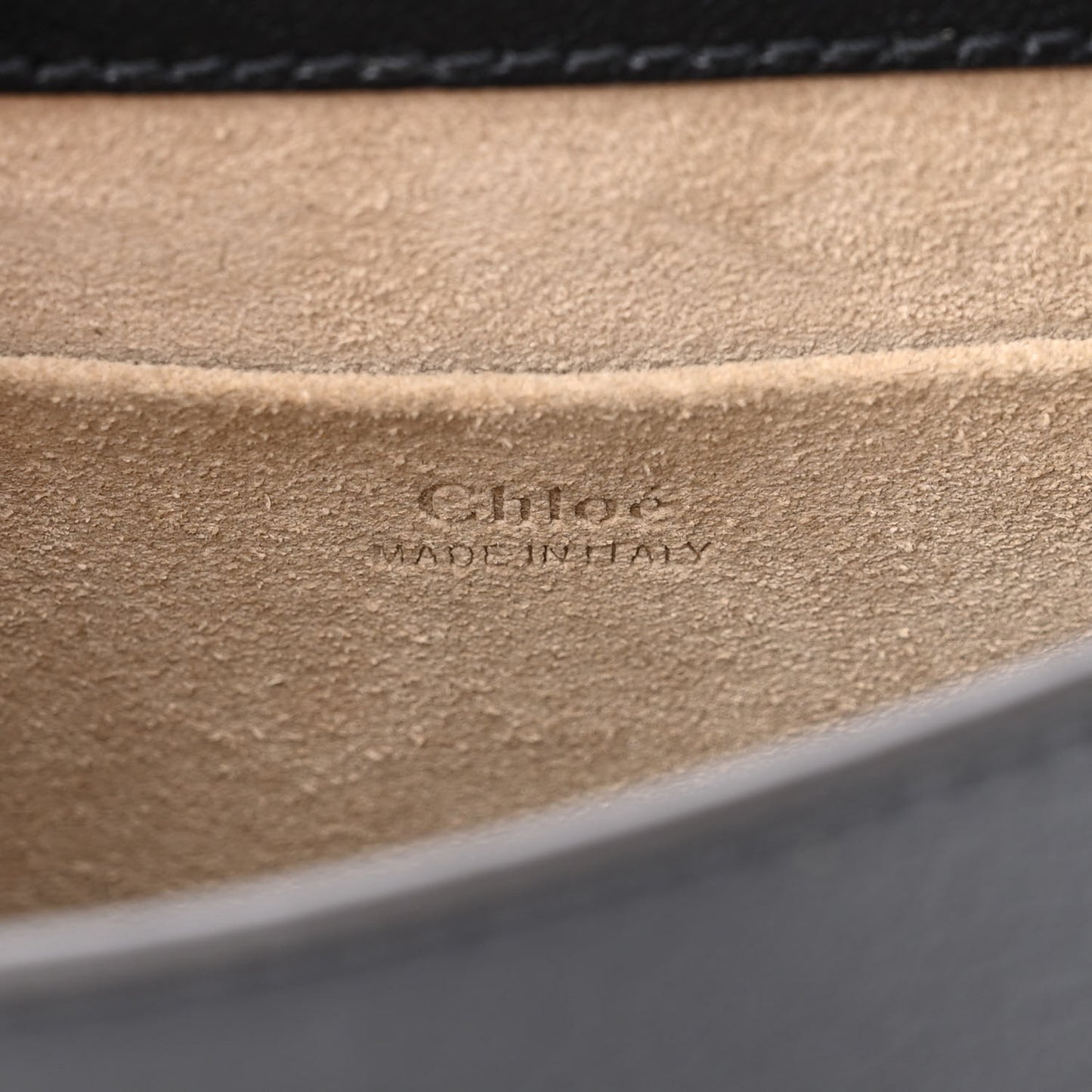 Calfskin Small Nile Bracelet Bag Black