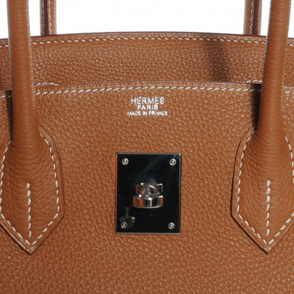 Hermes Togo Birkin 30 Gold 7 of 9