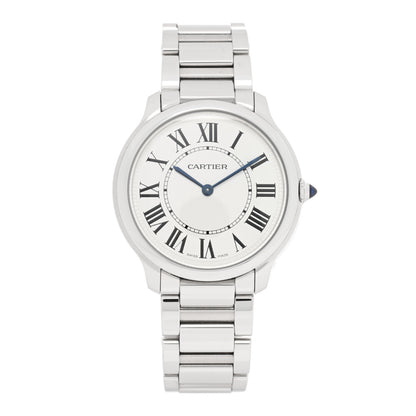 Cartier Stainless Steel 36mm Ronde Must de Cartier Quartz Watch 1 of 5