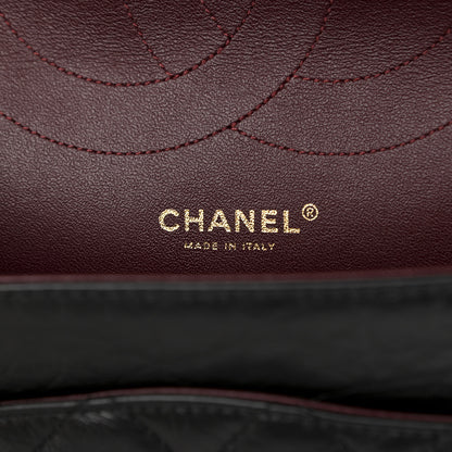 Chanel Aged Calfskin Quilted 2.55 Reissue 227 Flap Black 9 of 11
