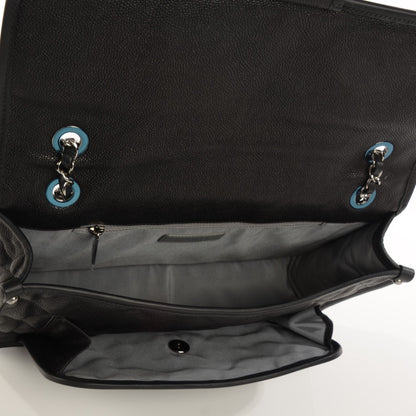 Chanel Caviar Quilted Large French Riviera Flap Black 5 of 8