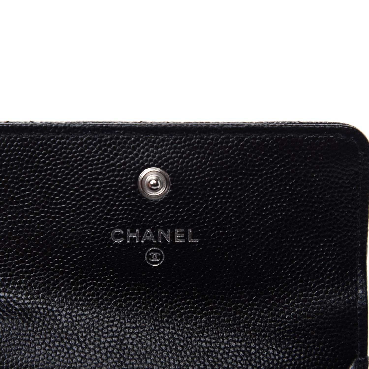 Chanel Caviar Quilted My Everything Flap Card Holder Black 6 of 8