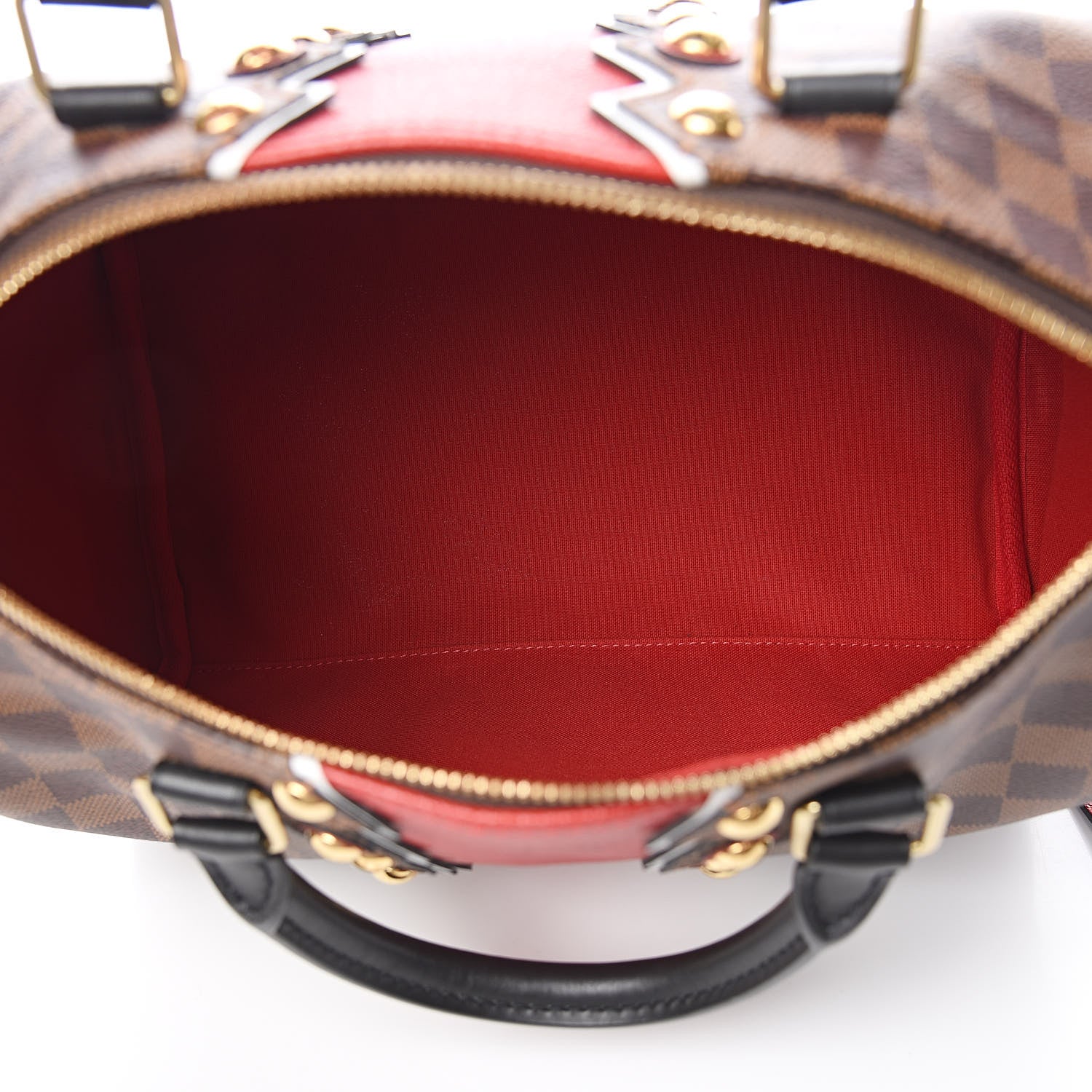 Louis Vuitton Damier Ebene Karakoram Speedy Bandouliere 30 5 of 11