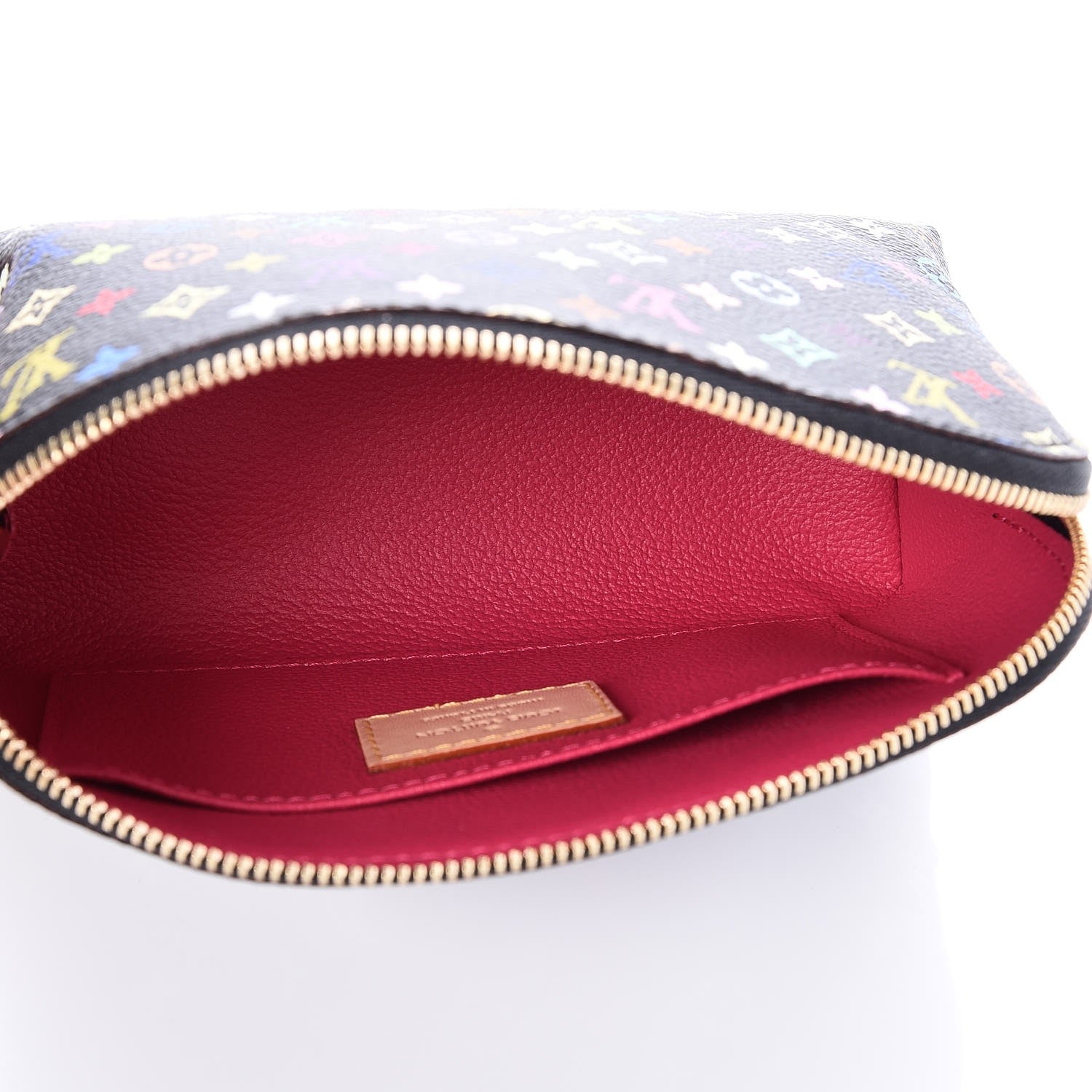 Louis Vuitton Monogram Multicolor Cosmetic Pouch Black Grenade 5 of 6