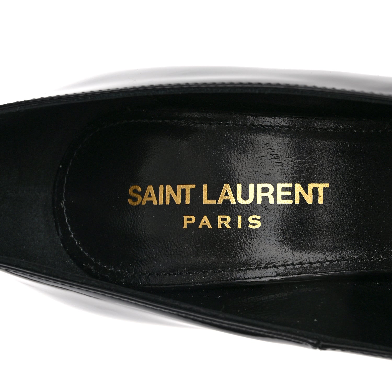 Saint Laurent Patent Silvana 110mm Pumps 36.5 Black 7 of 11
