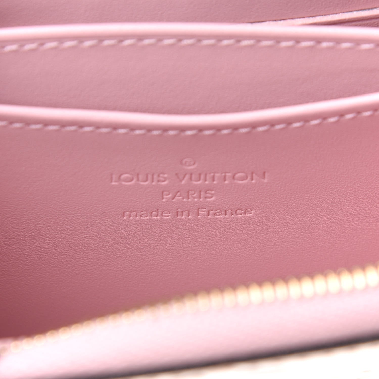 Louis Vuitton Vernis Zippy Coin Purse Rose Ballerine 6 of 6