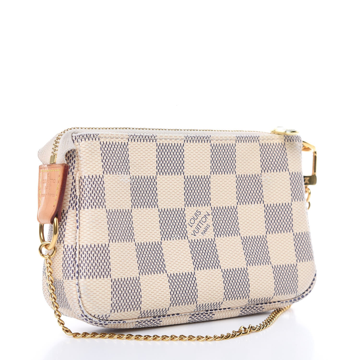 Louis Vuitton Damier Azur Mini Pochette Accessories 3 of 11