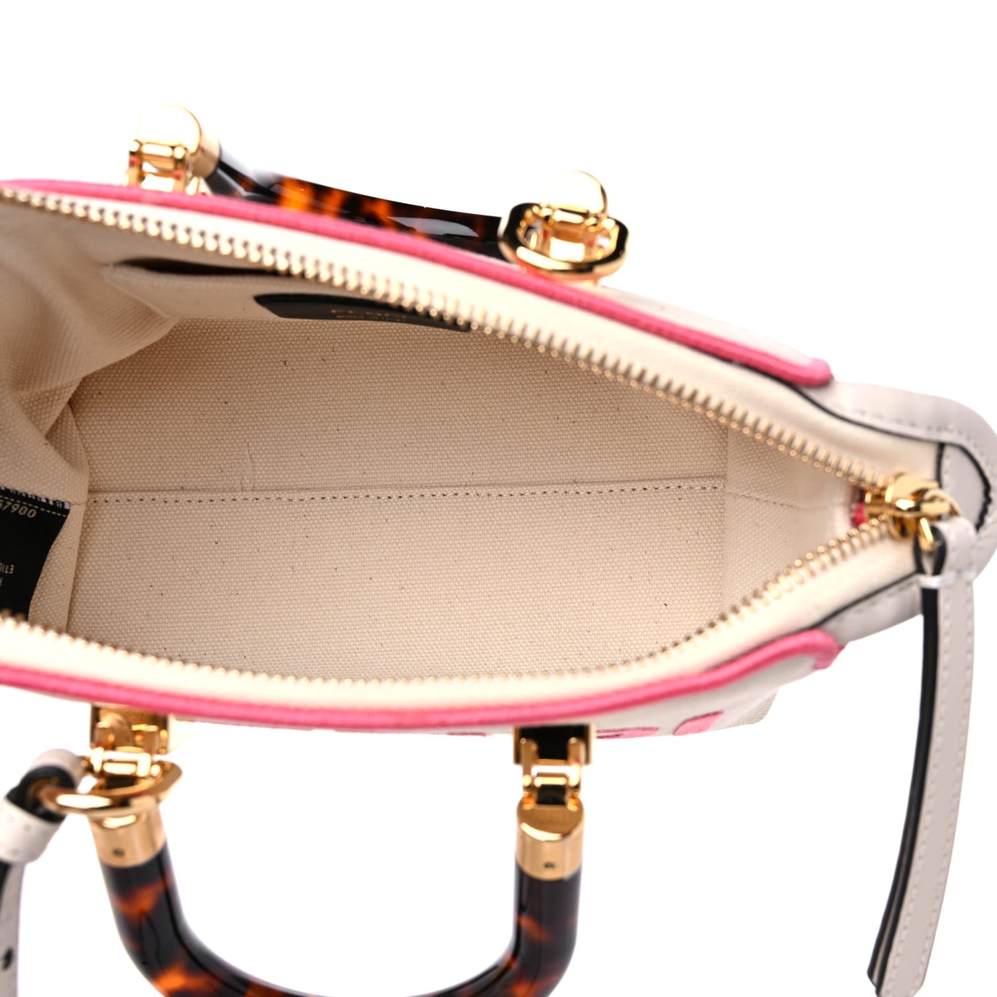 Canvas Vitello King Plexiglass Logo Embroidered Mini By The Way Top Handle Boston Bag Grezzo Pink Dalia
