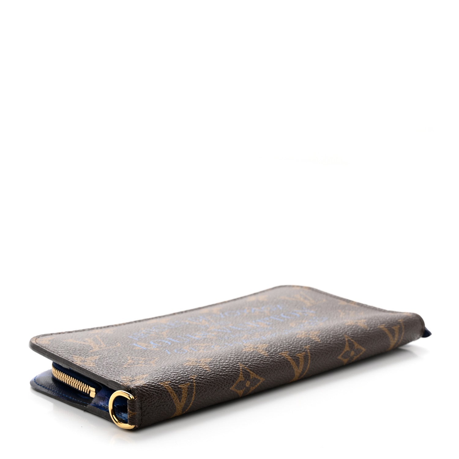 Louis Vuitton Monogram Articles de Voyage Ikat Insolite Wallet Grand Blue 4 of 12