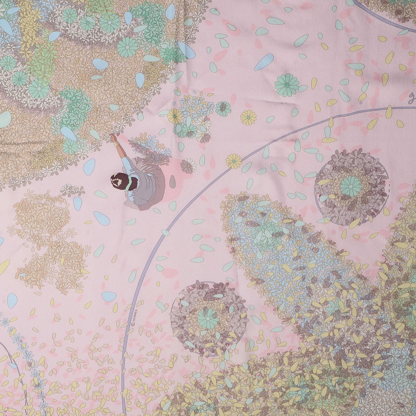 Silk Offrandes D'Un Jour Scarf 90