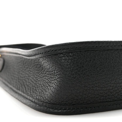 Hermes Taurillon Clemence Evelyne TPM Black 8 of 10