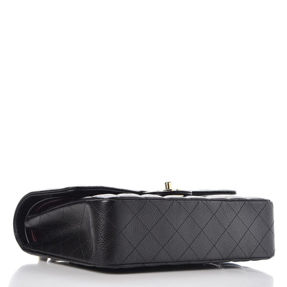 Chanel Caviar Quilted Medium Double Flap Black 5 of 9