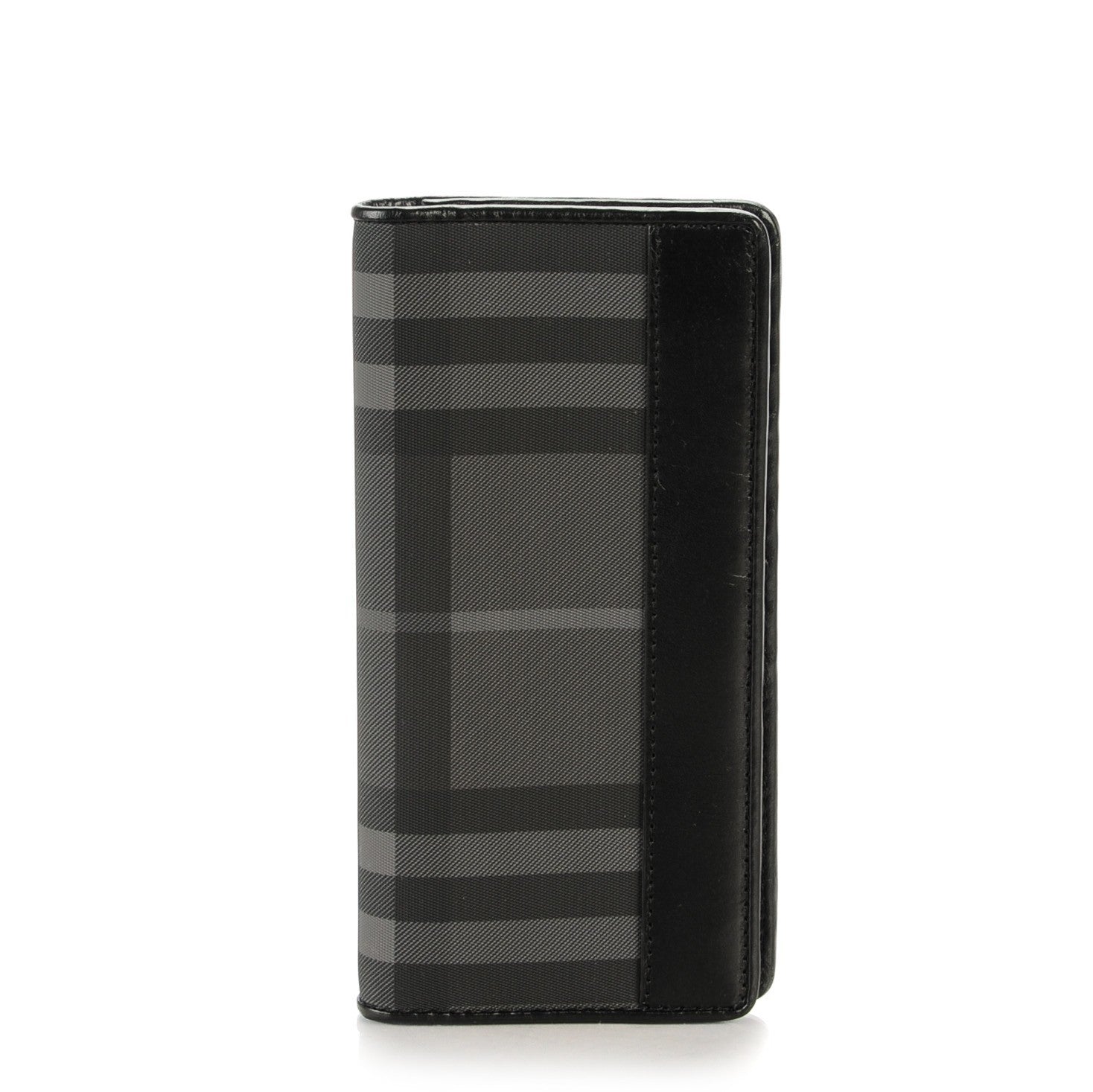 Burberry London Check Continental Wallet Charcoal Black 1 of 8