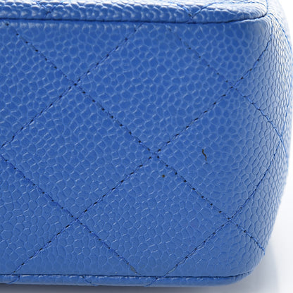 Chanel Caviar Quilted Mini Rectangular Flap Blue 10 of 10