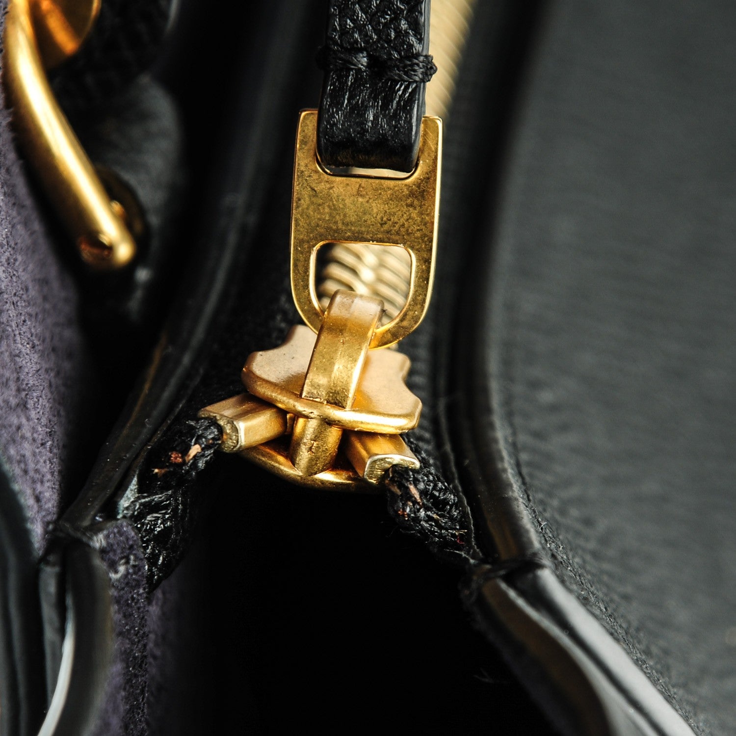 Celine Grained Calfskin Mini Belt Bag Black 7 of 9
