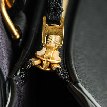 Celine Grained Calfskin Mini Belt Bag Black 7 of 9