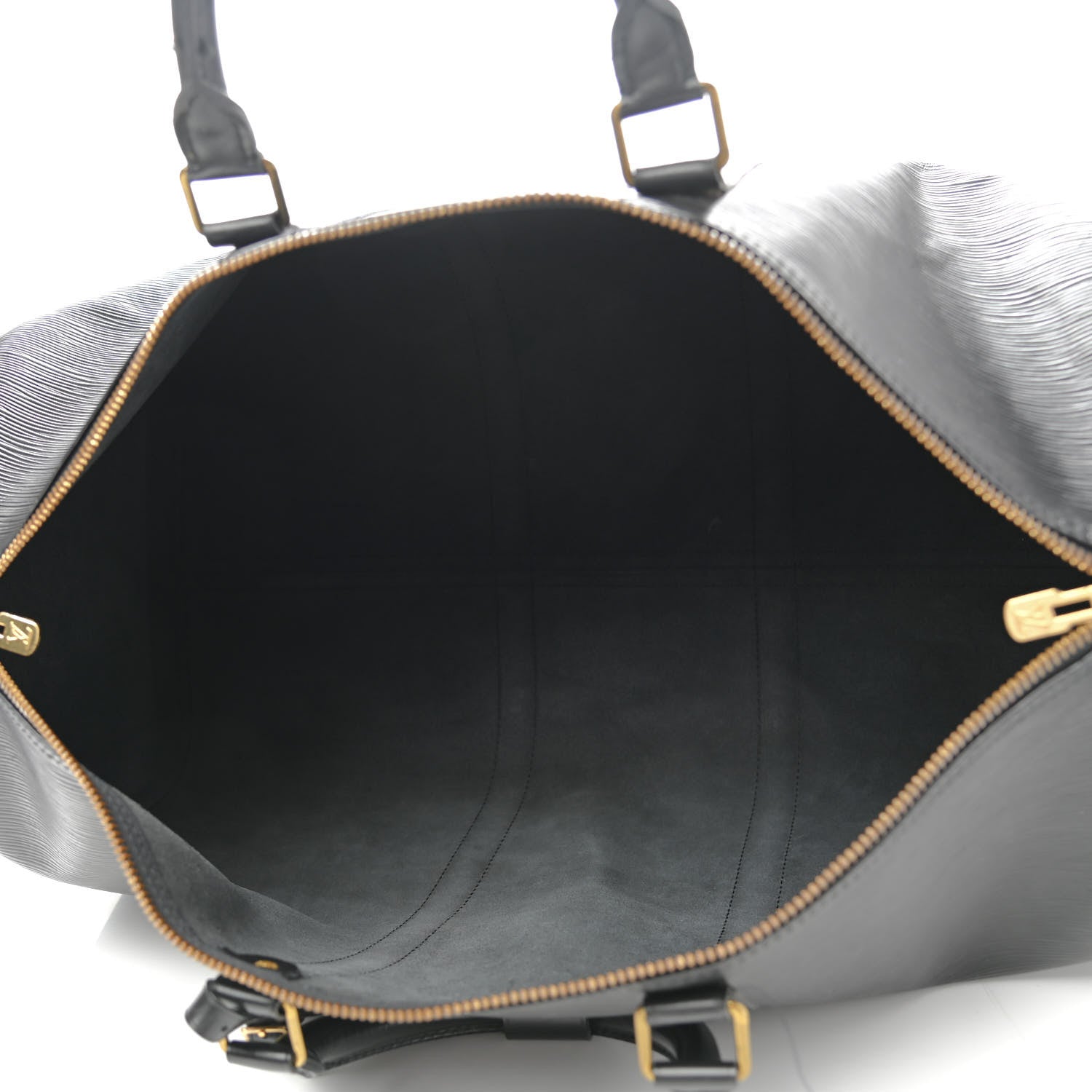 Louis Vuitton Epi Keepall 50 Black 5 of 16