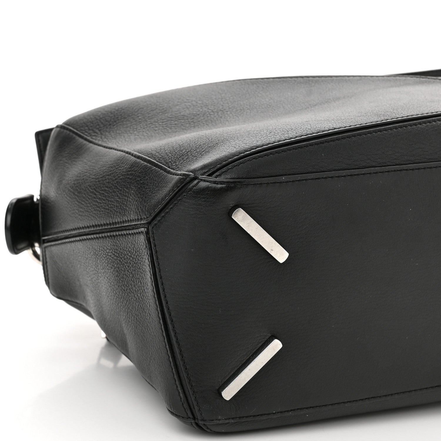 Loewe Calfskin Medium Puzzle Bag Black 8 of 9
