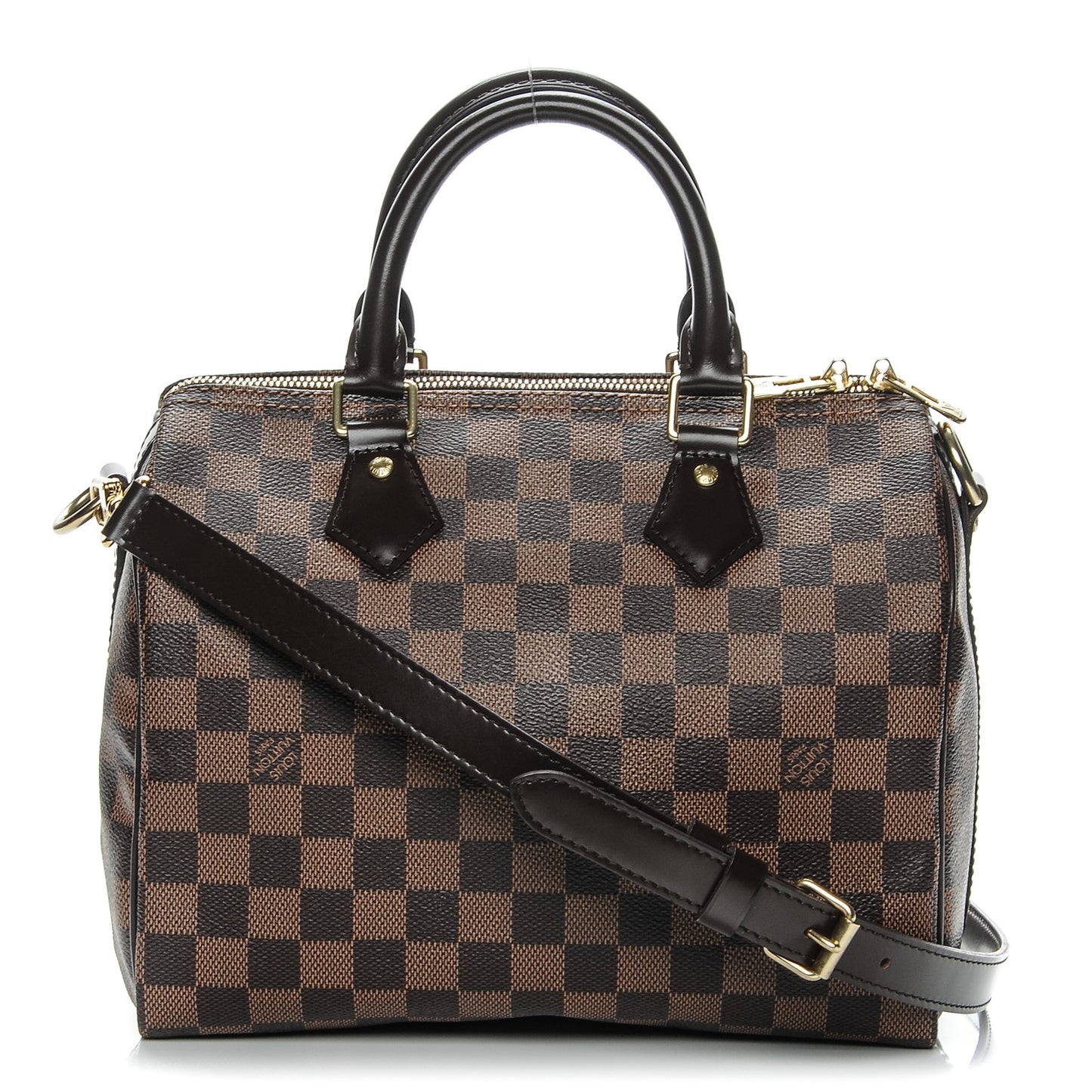Damier Ebene Speedy Bandouliere 25