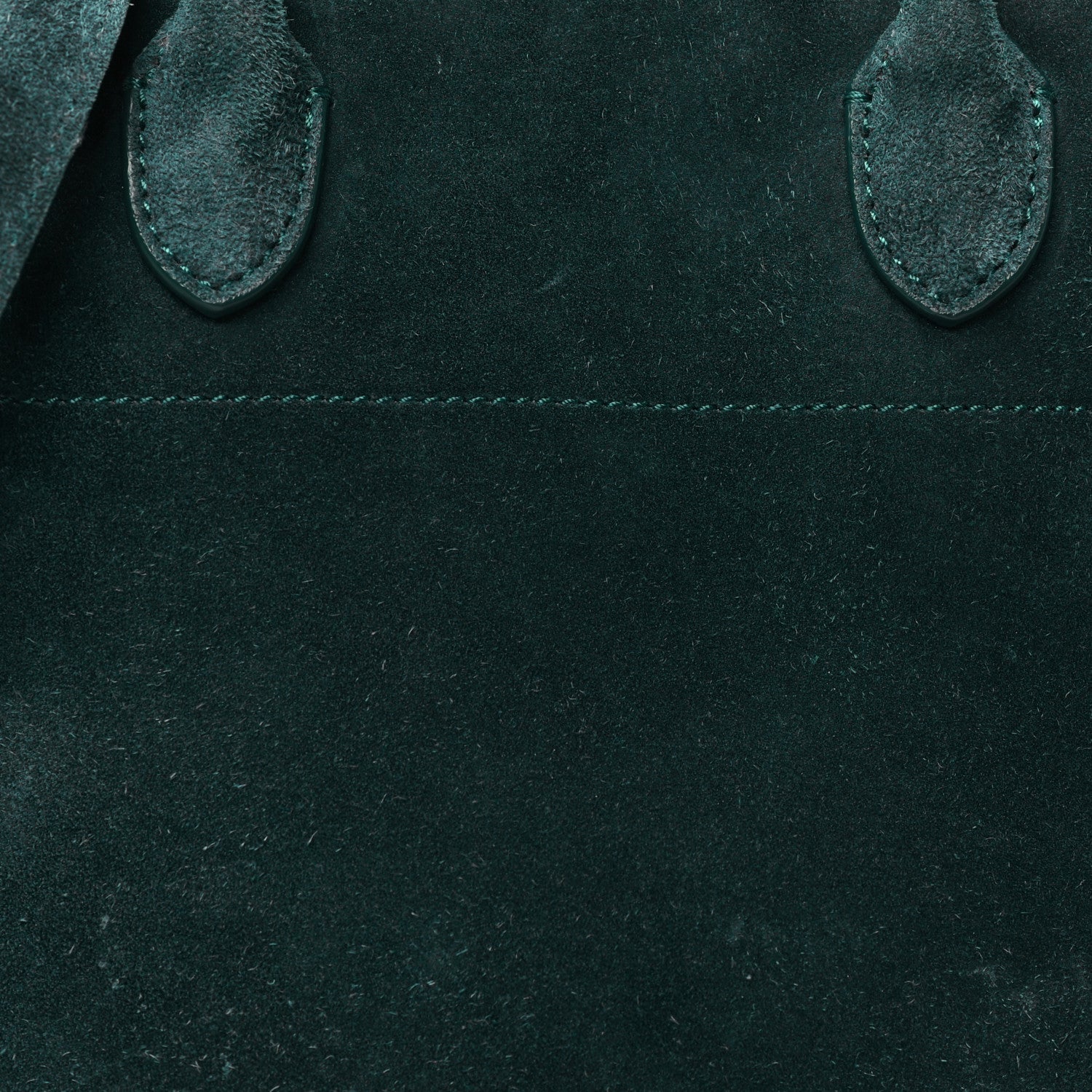 The Row Suede Soft Margaux 10 Bag Teal Green 7 of 13