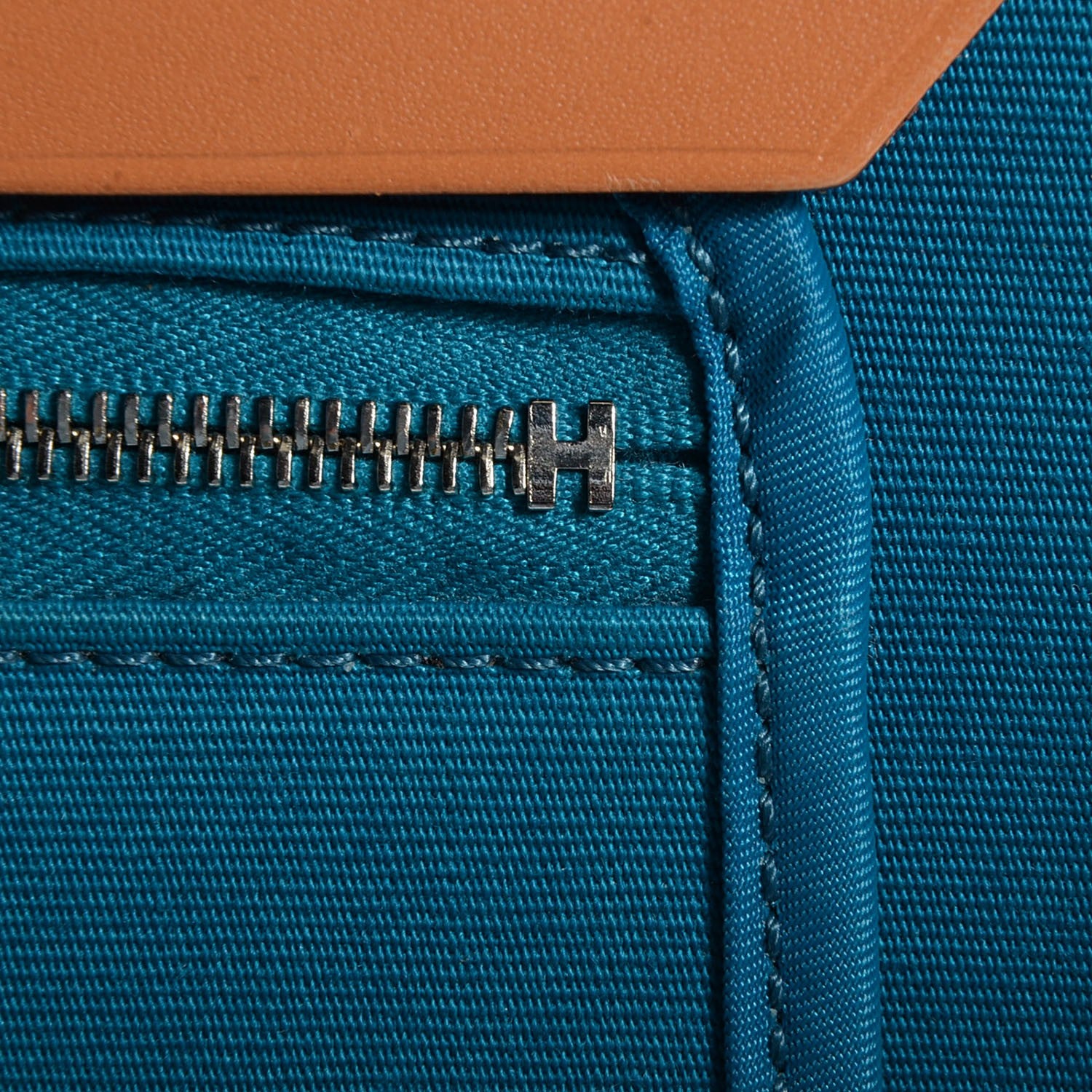 Hermes Toile Herbag Zip PM 31 Bleu Izmir 17 of 17