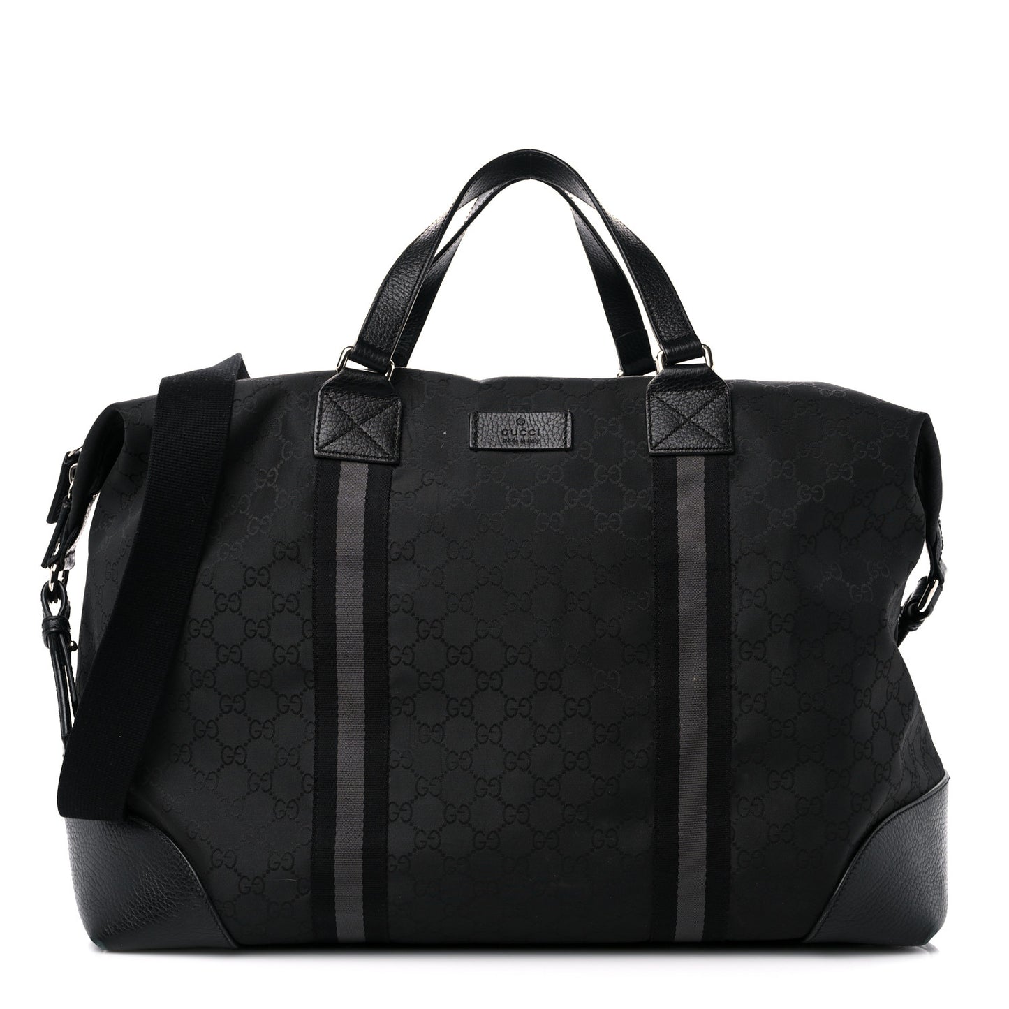 Nylon Monogram XL Duffle Bag Black