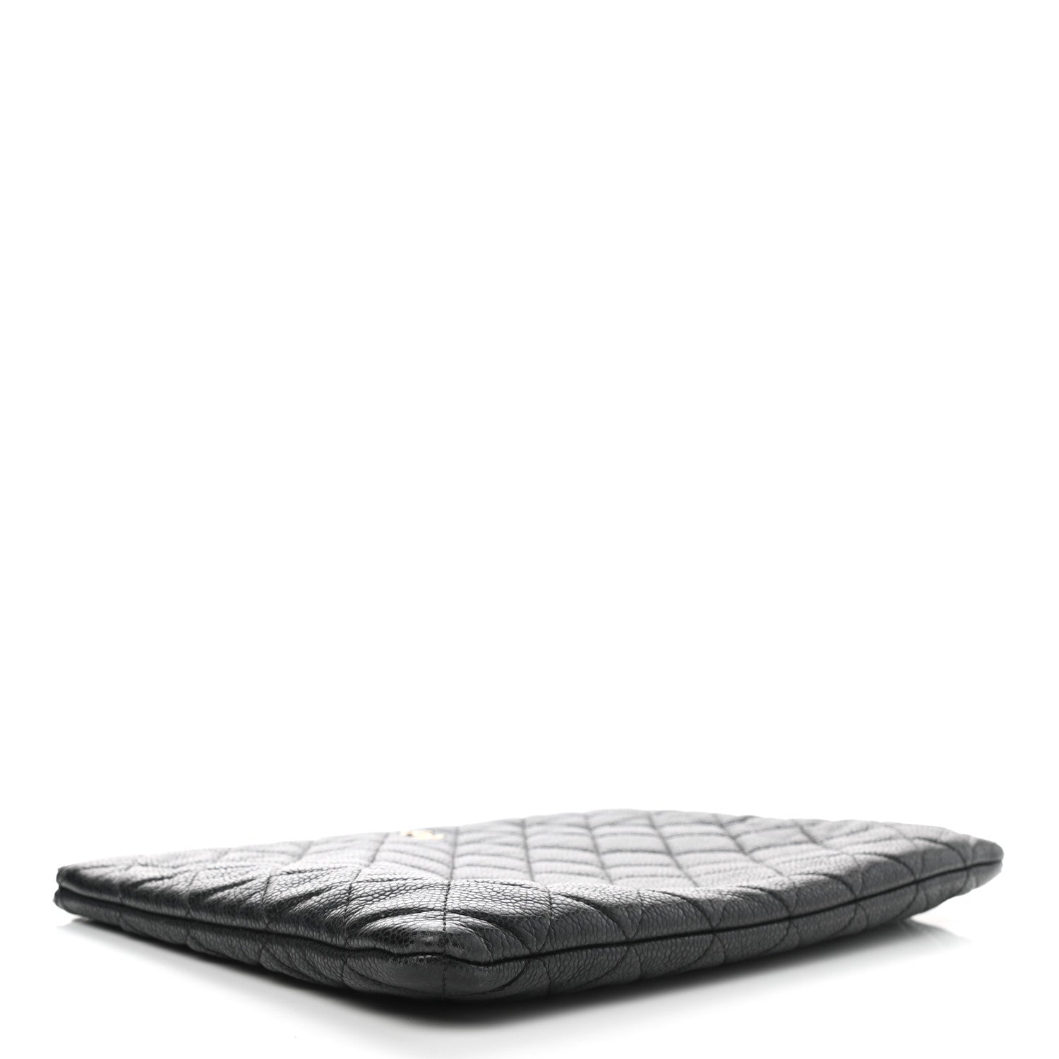Chanel Caviar Quilted Medium Cosmetic Case Black 5 of 9