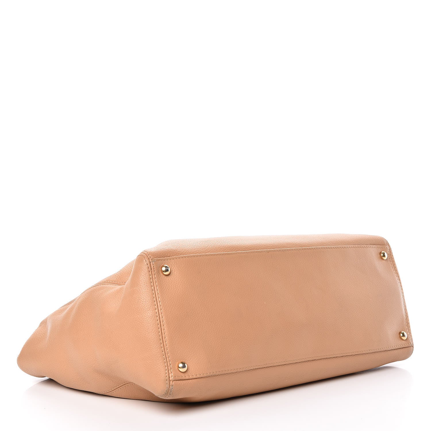 Chanel Calfskin Cerf Executive Shopper Tote Light Beige 4 of 20