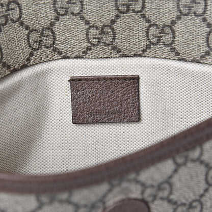Gucci GG Supreme Monogram Neo Vintage Web Belt Bag Brown 6 of 8