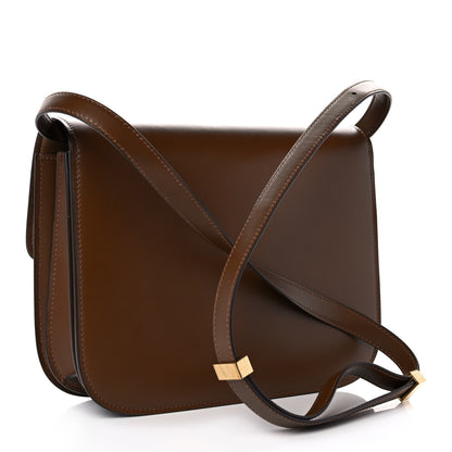Celine Box Calfskin Medium Classic Box Flap Bag Camel 3 of 11