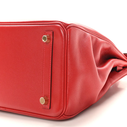 Hermes Swift Birkin 25 Rouge Casaque 10 of 10