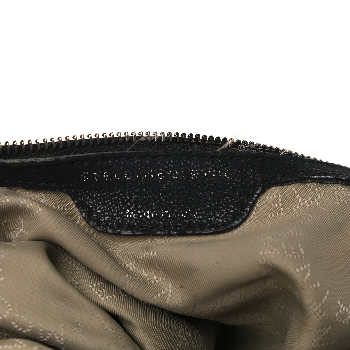 Shaggy Deer Small Falabella Tote Black