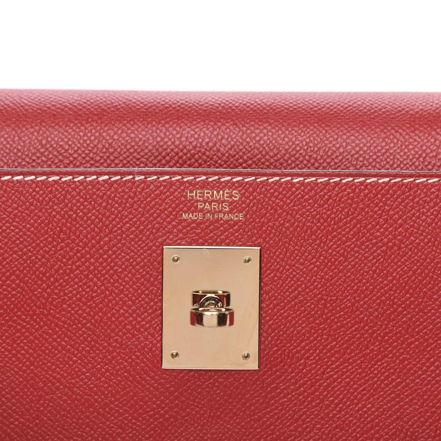 Hermes Epsom Kelly Retourne 32 Rouge Casaque 6 of 13
