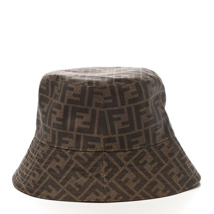 Fendi Technical Fabric FF Reversible Bucket Hat L Tobacco Red 5 of 17
