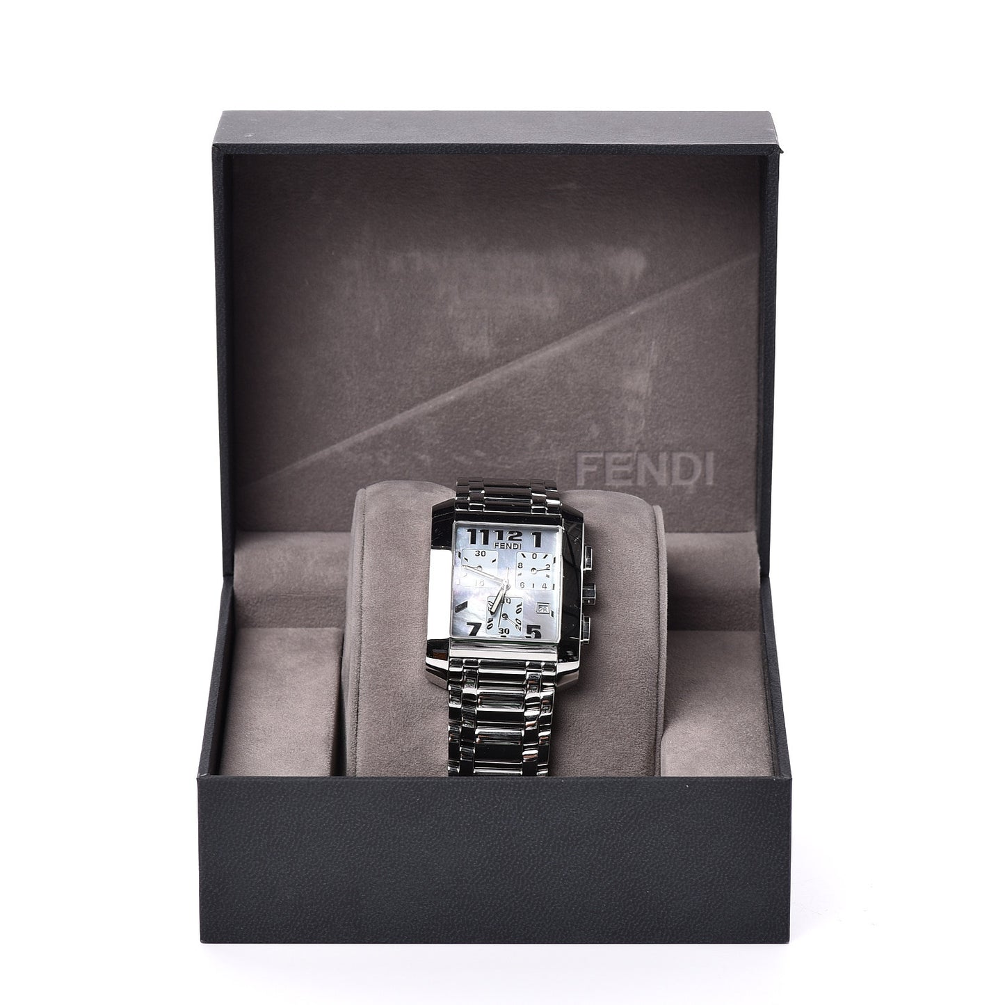 Stainless Steel Mother of Pearl 32mm Classico Chronograph Quartz Watch