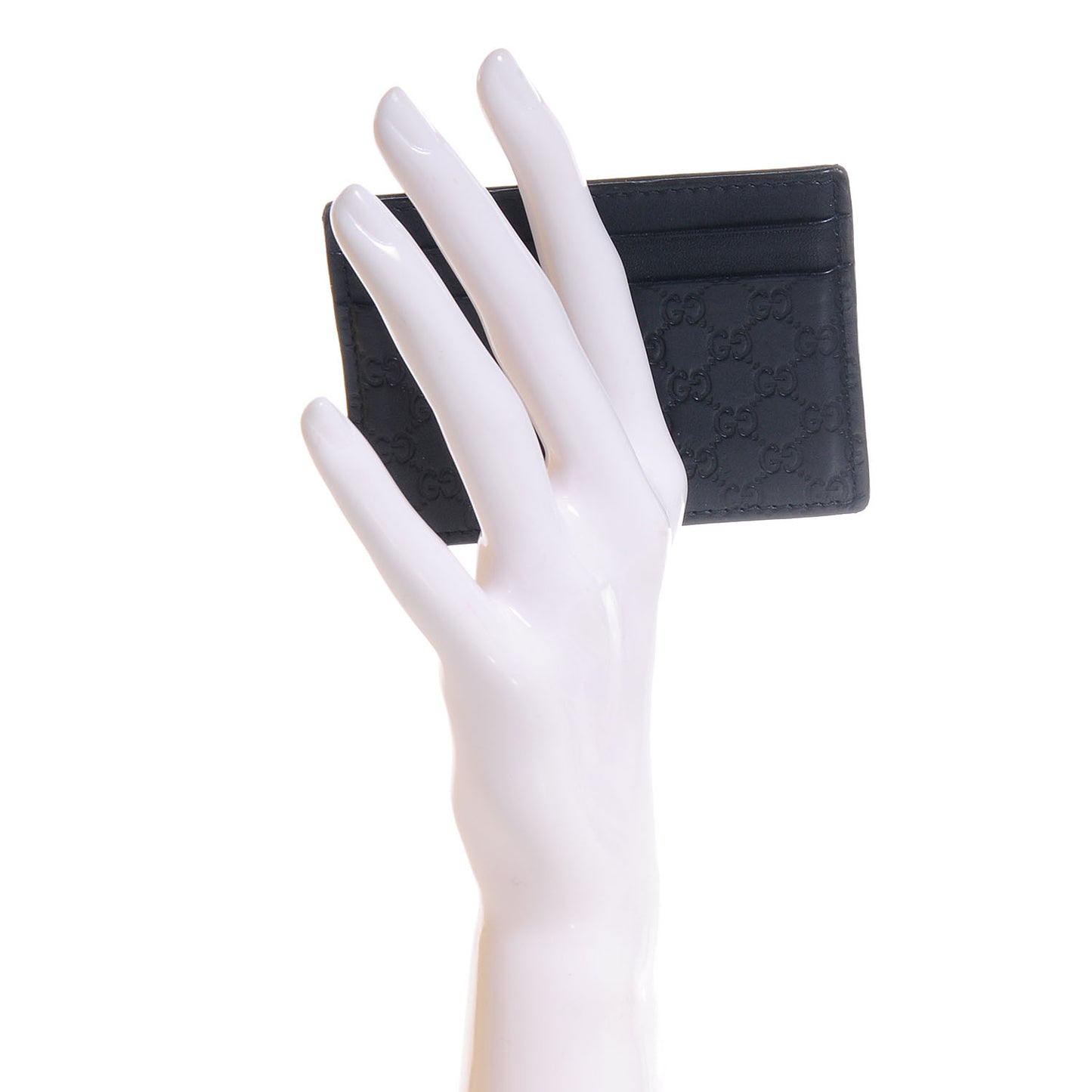Microguccissima Card Holder Navy