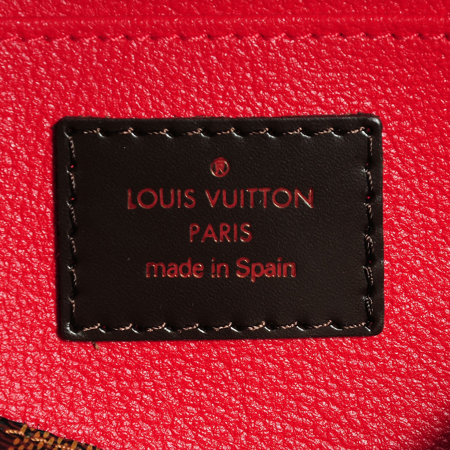 Louis Vuitton Damier Ebene Cosmetic Pouch 6 of 7
