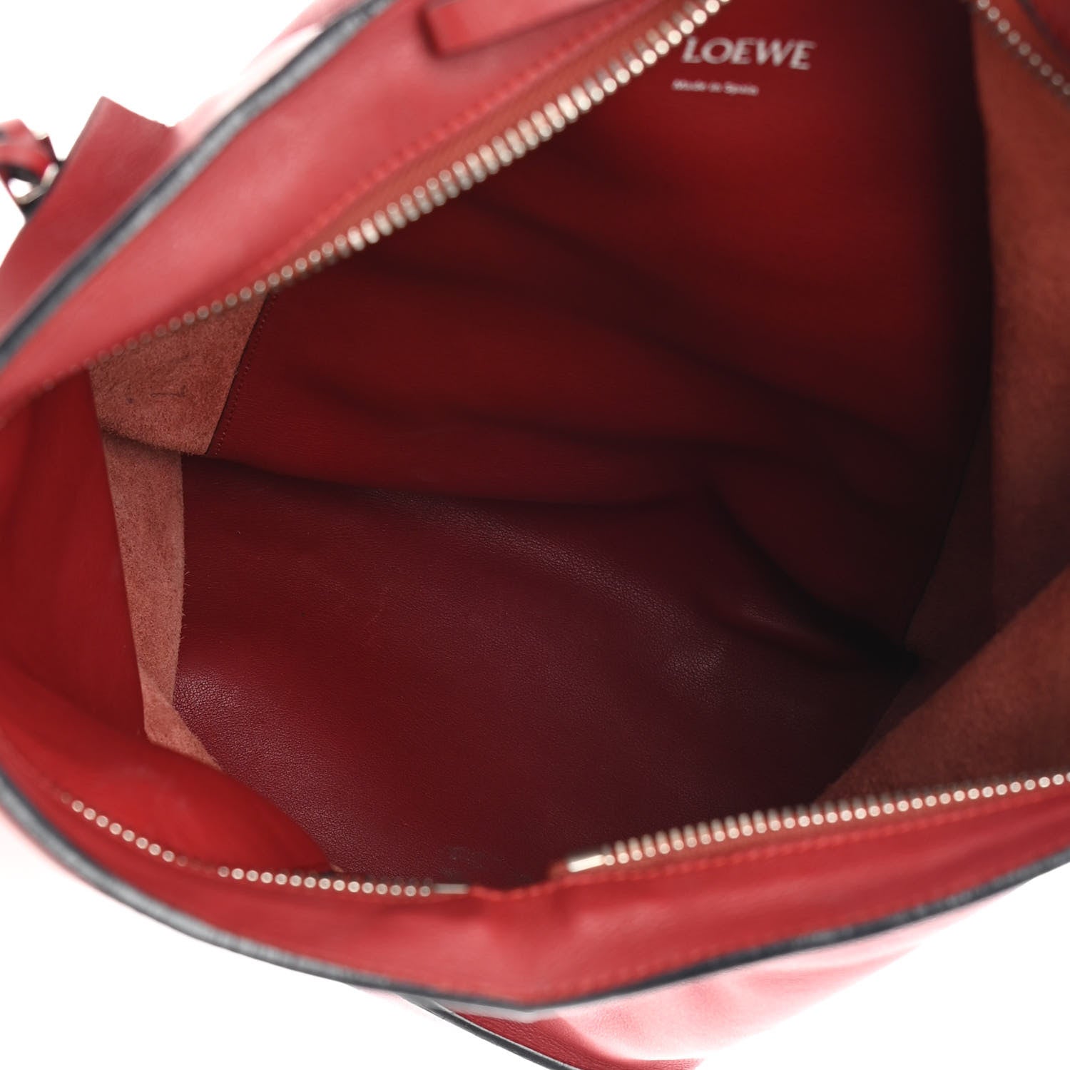 Loewe Calfskin Anton Backpack Red 5 of 17