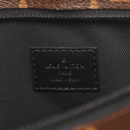 Louis Vuitton Monogram Macassar Weekend Tote GM 6 of 9